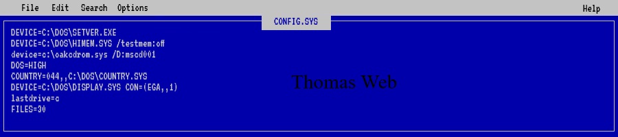 Thomas Web Header